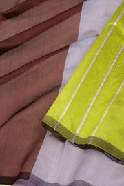 Multicolor Handloom Chanderi Saree 10075512