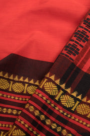 Red Begumpuri Cotton Sarees 10068636 - Avishya