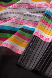 Multicolour Handloom Dhaniakhali Cotton Saree