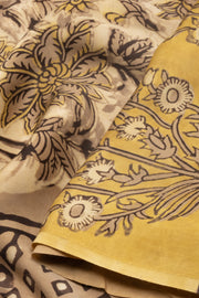 Beige Vanaspathi Modal Silk Saree