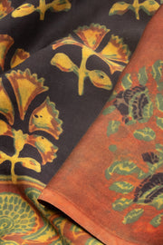 Black Vanaspathi Modal Silk Saree