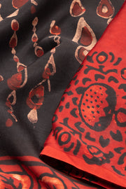 Black Vanaspathi Modal Silk Saree