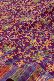 Violet Kani Printed Silk Saree 10077878
