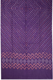 Green Bandhani Cotton 3-Piece Salwar Suit Material -Avishya