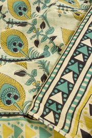 Blue Vanaspathi Printed Mulmul Cotton Saree 10069098 - Avishya