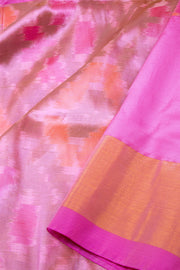 Electric Pink Kanjivaram Silk Vegan Saree 10075584