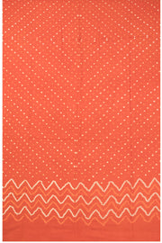 Green Bandhani Cotton 3-Piece Salwar Suit Material 10069622