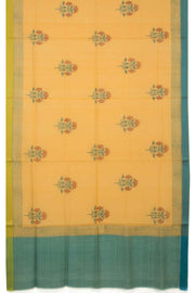 Yellow Handloom Maheshwari Silk Cotton Dupatta 10062938