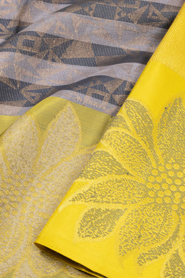 Grey Kanjivaram Silk Saree 10070623