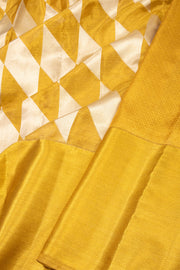 Gold Monotone Kanjivaram Pure Silk Saree 10074788