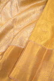 Gold Monotone Kanjivaram Pure Silk Saree 10074790