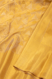 Gold Monotone Kanjivaram Pure Silk Saree 10074791