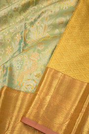 Green Kanjivaram Pure Silk Saree10074794