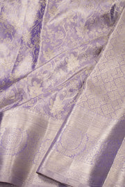Lavender Kanjivaram Pure Silk Saree 10074799