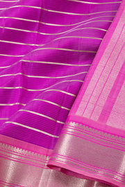 Barney Purple Korvai Kanjivaram Silk Saree 10075627