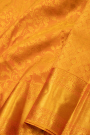 Yellow Kanjivaram Pure Silk Saree 10076168