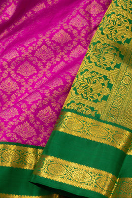 Pink Kanjivaram Pure Silk Saree 10076171