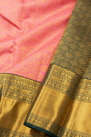 Pink Kanjivaram Pure Silk Saree 10076175