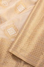 Gold Banarasi Tissue Silk Saree 10072278