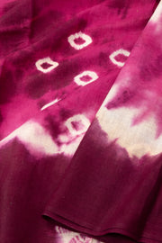 Pink Handcrafted Sungudi Cotton Saree Without Blouse 10077111