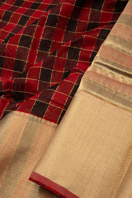 Multi colour Chanderi Silk Cotton Saree 10075377