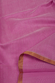 Pink Chanderi Silk Cotton 2 Piece Salwar Suit Material 10075397