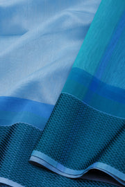 Blue Handloom Maheshwari Saree 10073709