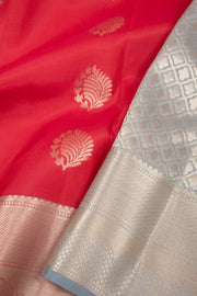 Pink Lightweight Fancy Kanjivaram Silk Saree with Contrast Pallu 10074848