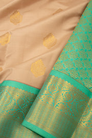 Brown Lightweight Fancy Kanjivaram Silk Saree with Contrast Pallu 10074851