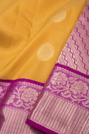 Beige Lightweight Fancy Kanjivaram Silk Saree with Contrast Pallu 10074853