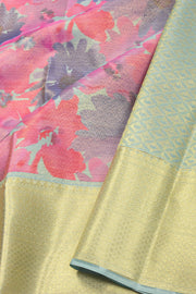 Multicolour Printed Kanjivaram Silk Saree 10075583