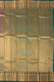 Pink Kanjivaram Vegan Silk Saree 10076030 
