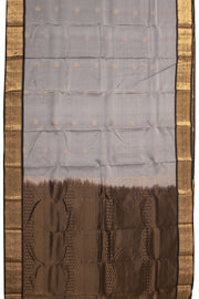 Grey Kanjivaram Silk Saree 10076046