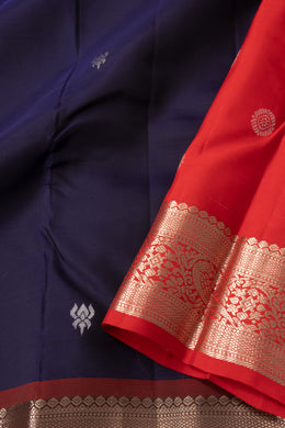 Blue Kanjivaram Silk Saree 10076050