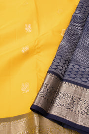 Yellow Kanjivaram Silk Saree 10076052