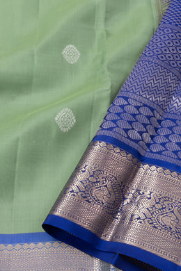 Green Kanjivaram Silk Saree 10076055