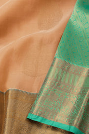 Beige Kanjivaram Silk Saree 10076056