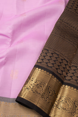 Lavender Kanjivaram Silk Saree 10076061