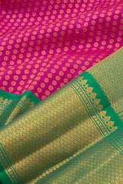 Kanjivaram Pure Zari Korvai Silk Saree 10053739