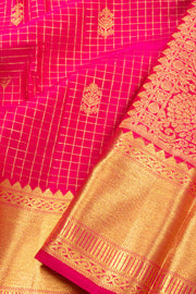 Pink Kanjivaram Silk Saree