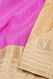 Pink Pure Zari Kanjivaram Saree 10074773