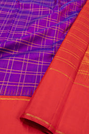 Rebecca Purple  Korvai  Kanjivaram Silk Saree 10075641