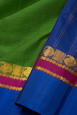Green Kanjivaram Pure Silk Saree 10076069