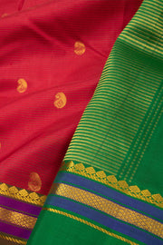 Red Kanjivaram Pure Silk Saree 10076071