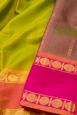 Green Kanjivaram Pure Silk Saree 10076075