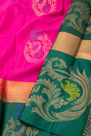 Pink Kanjivaram Pure Silk Saree 10076086