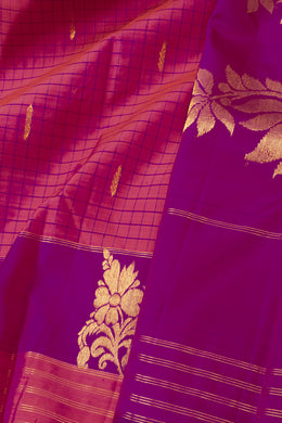 Pink Kanjivaram Pure Silk Saree 10076087