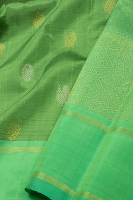 Green Kanjivaram Pure Silk Saree 10076088