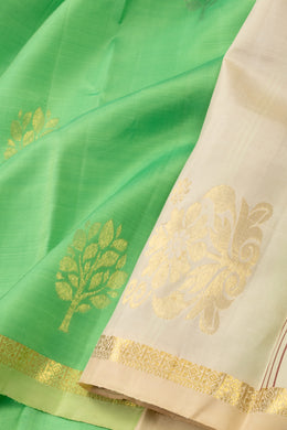 Green Kanjivaram Pure Silk Saree 10076089