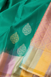 Blue Kanjivaram Pure Silk Saree 10076090